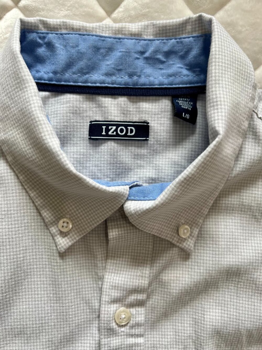 Mens Izod Long Sleeve Shirt